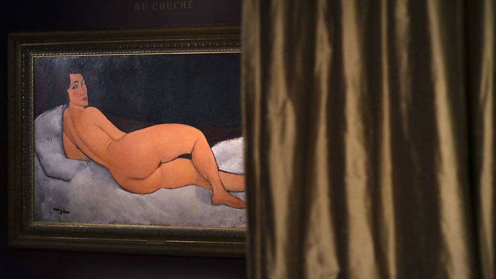 Diese nackte Schönheit ist Millionen Wert: «Nu couché (sur le côté gauche)» von Amedeo Modigliani wird versteigert.