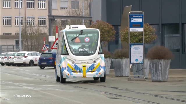 VBZ testen Bus ohne Chauffeur