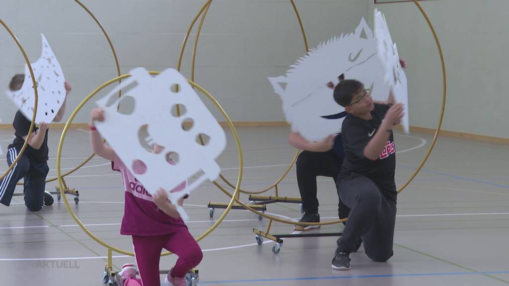 Gränicher Schulkinder üben für den grossen Auftritt