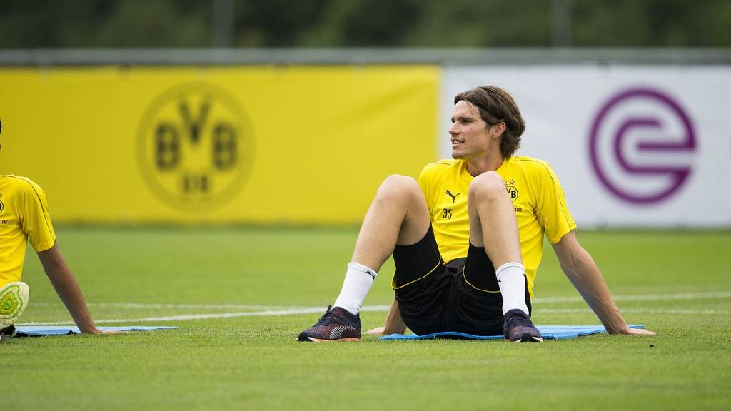Der Ostschweizer Marwin Hitz testet mit seinem Verein Borussia Dortmund gegen den FC St.Gallen.