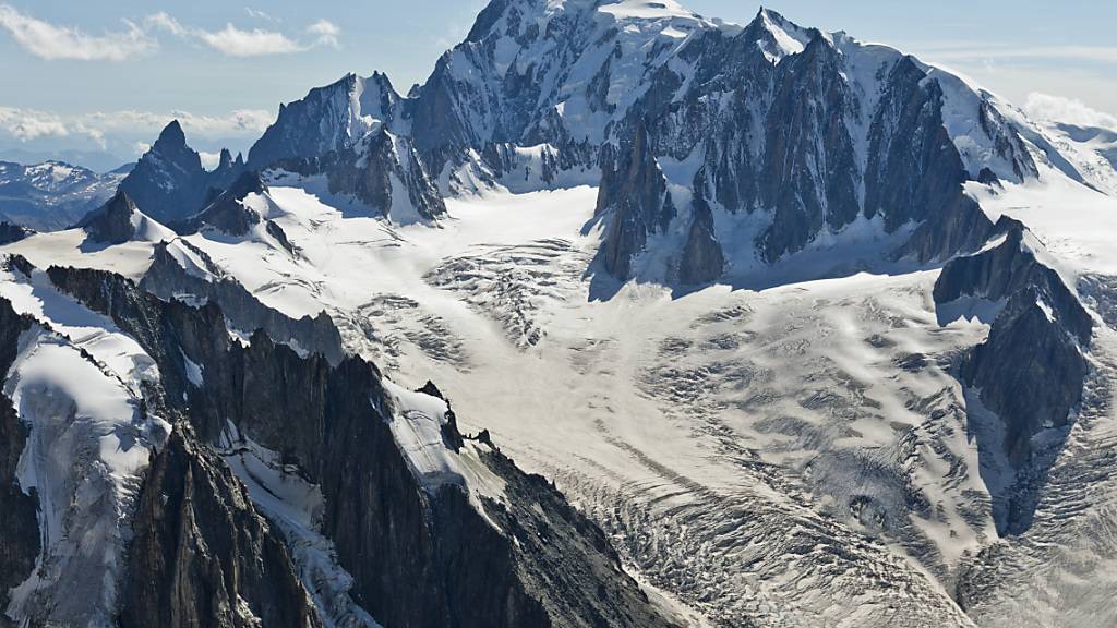 Mont Blanc ist in vier Jahren um knapp einen Meter geschrumpft