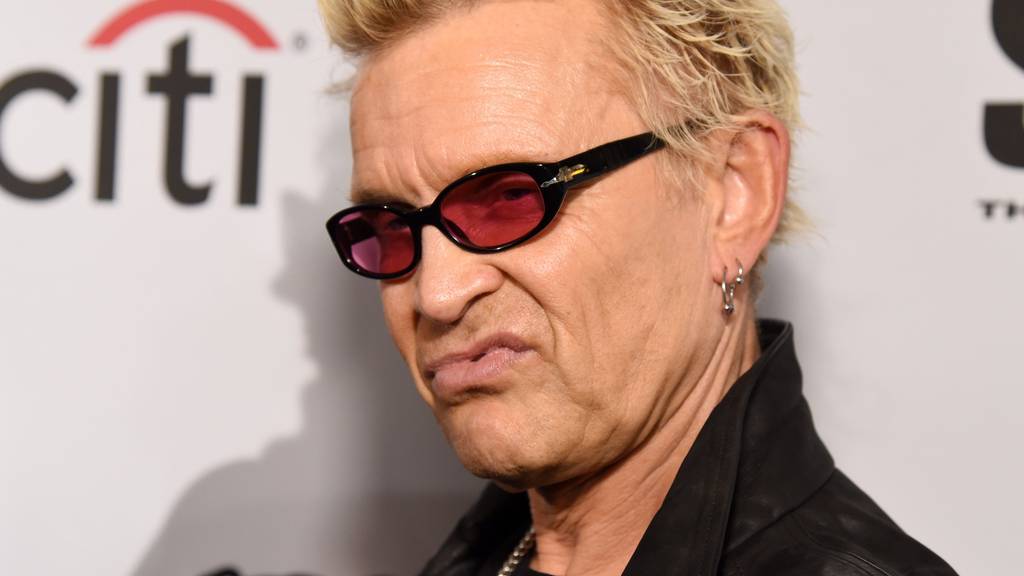 Punkpop-Ikone Billy Idol im Hallenstadion