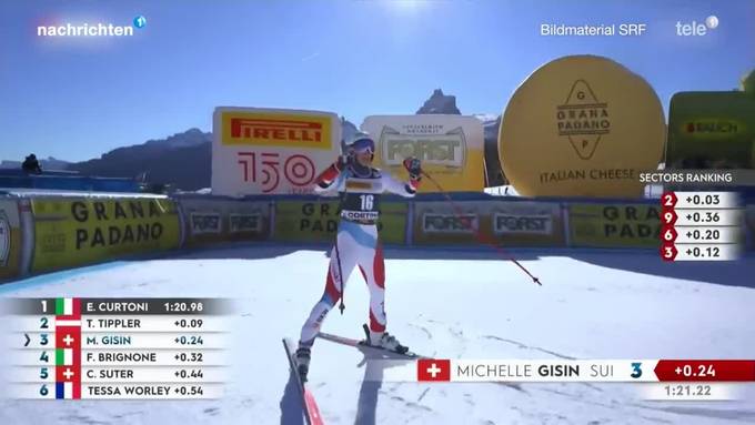 Super-G Frauen in Cortina