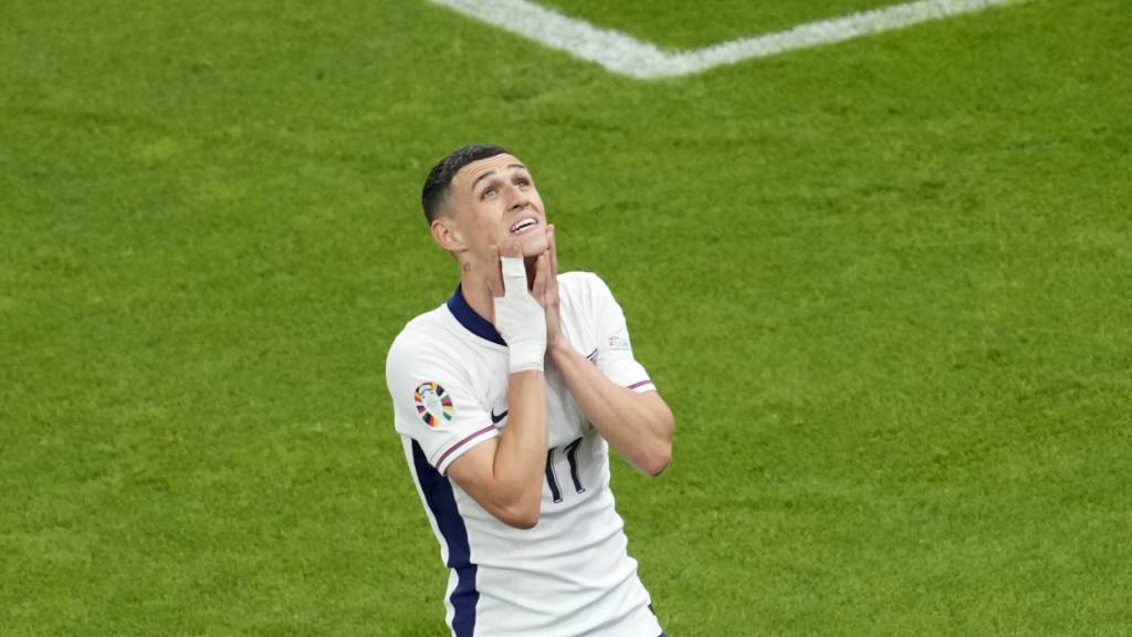 Zeigte gegen Dänemark gute Ansätze, kam bisher aber wie seine englischen Teamkollegen noch nicht richtig auf Touren: Phil Foden