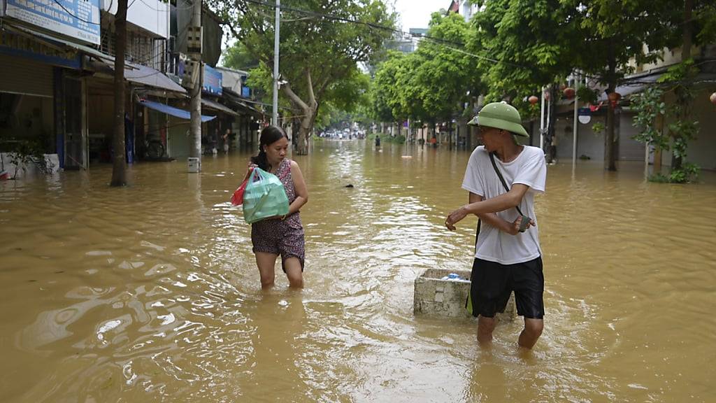 Schweiz entsendet wegen Taifun «Yagi» Expertenteam nach Vietnam