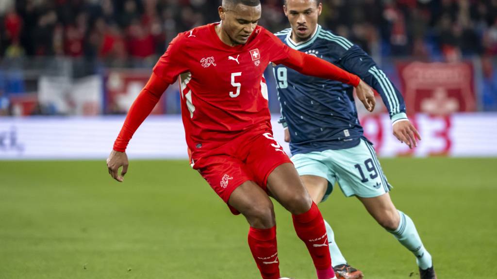 Manuel Akanji und seinen Kollegen in der Abwehr steht nach dem Testspiel gegen Deutschland mit Norwegen ein weiterer Prüfstein bevor