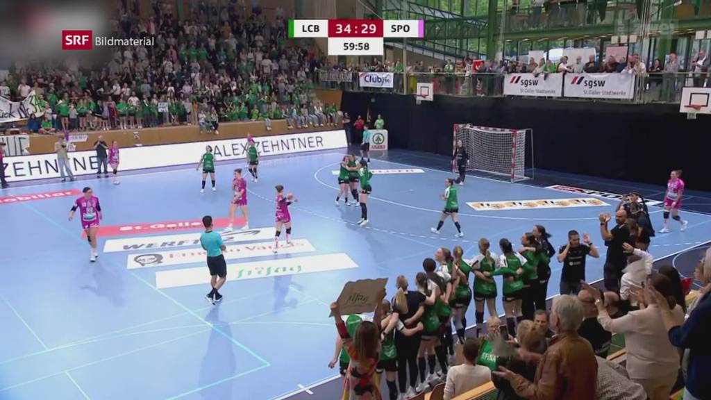 Dritter Schweizer Meistertitel in Serie: LC Brühl schreibt Handballgeschichte