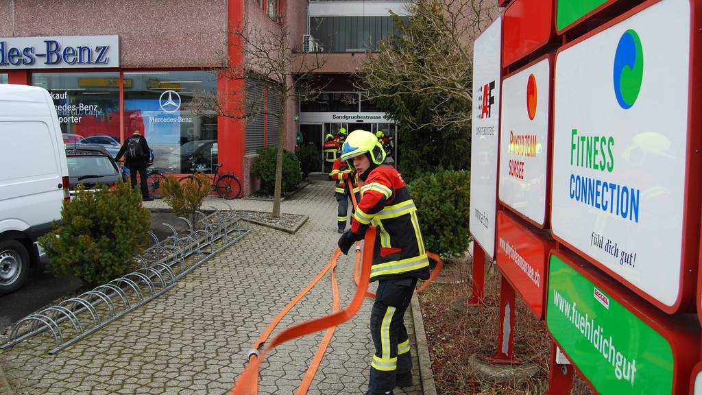 Brand in Sursee wegen Schweissarbeiten