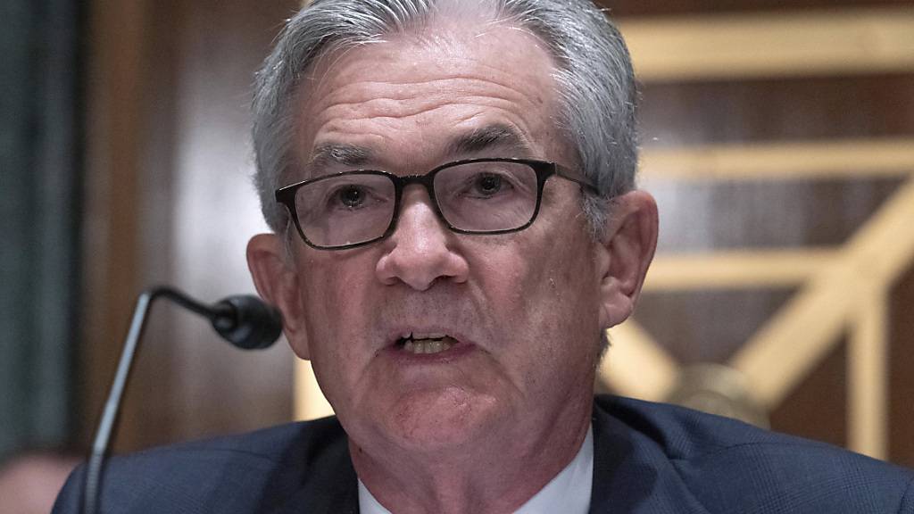 Jerome Powell,  Chef der US-Notenbank, will die geldpolitischen Zügel straffen. (Archivbild)