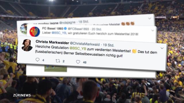 Meister nach 32 Jahren: Zürcher gratulieren YB