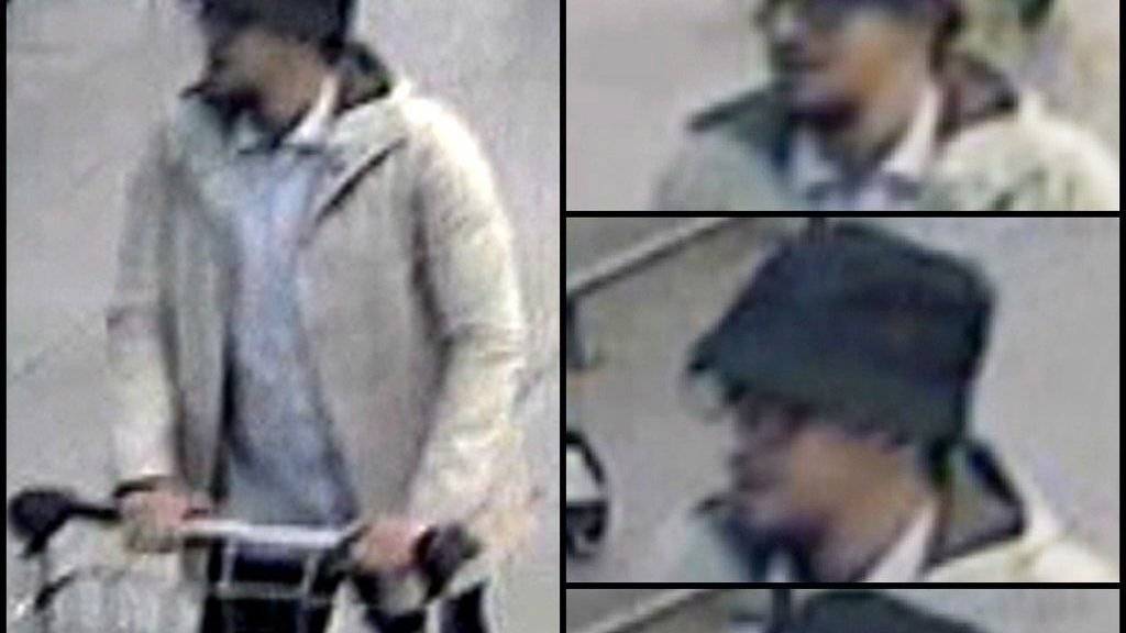 Noch nicht identifiziert: Mutmasslicher Attentäter mit Hut am Brüsseler Flughafen.