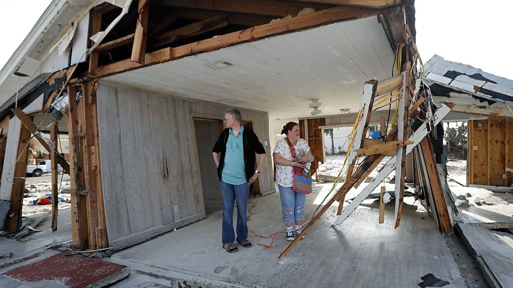 Katastrophen wie der Hurrikan «Michael» haben in diesem Jahr einen Schaden von schätzungsweise 155 Milliarden Dollar angerichtet. (Archiv)