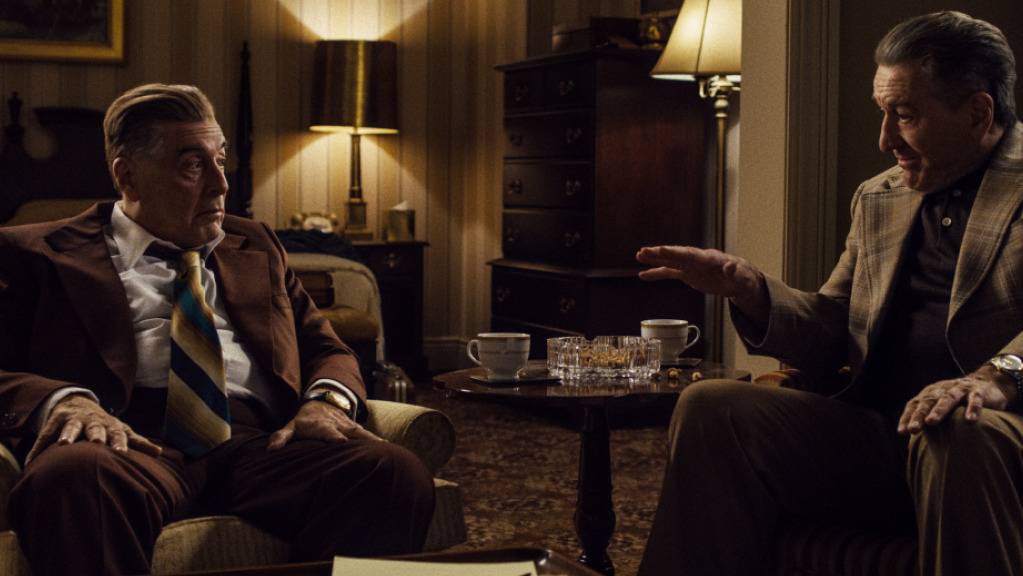 Das Netflix-Epos «The Irishman» ist 14 Mal bei den Kritikerpreisen nominiert worden. (Archivbild Filmszene)