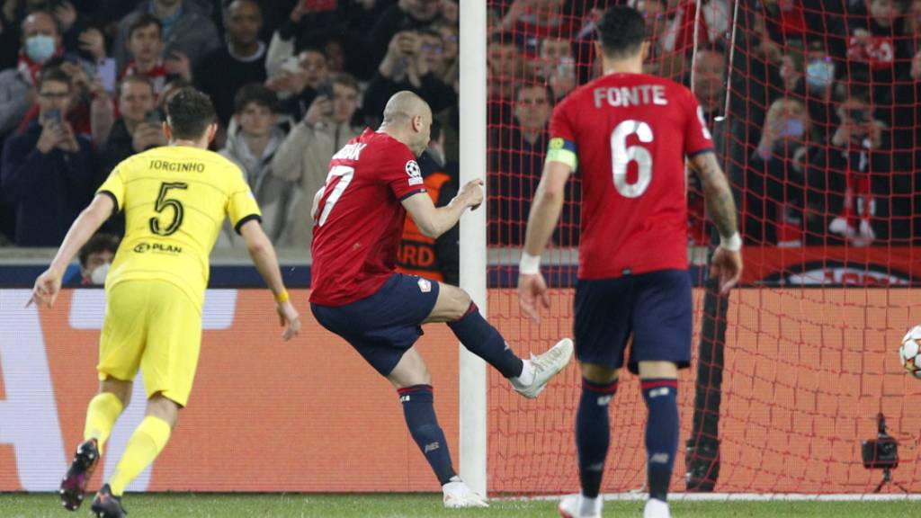 Burak Yilmaz' Treffer sollte für Lille nicht reichen.