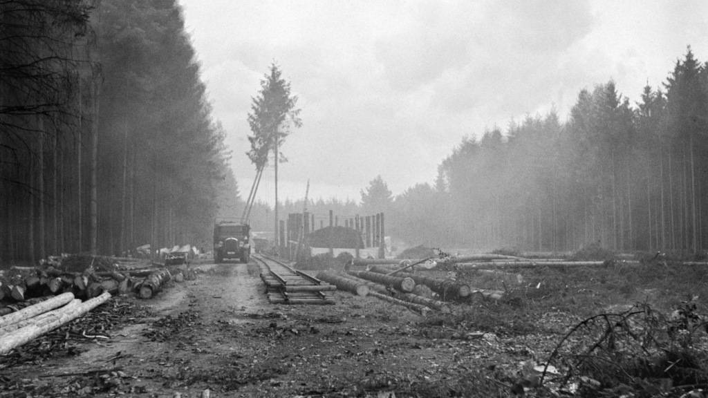 Baubeginn der Landebahn des Zürcher Flughafens vor 80 Jahren