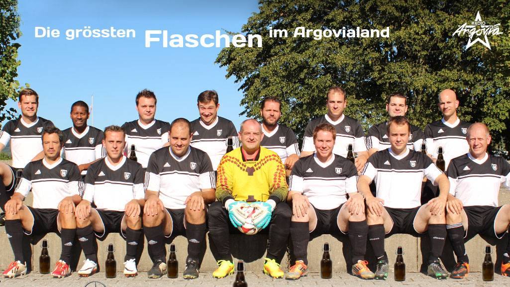 Senioren 30+ Brugg Fussball Flaschen des Kantons Final