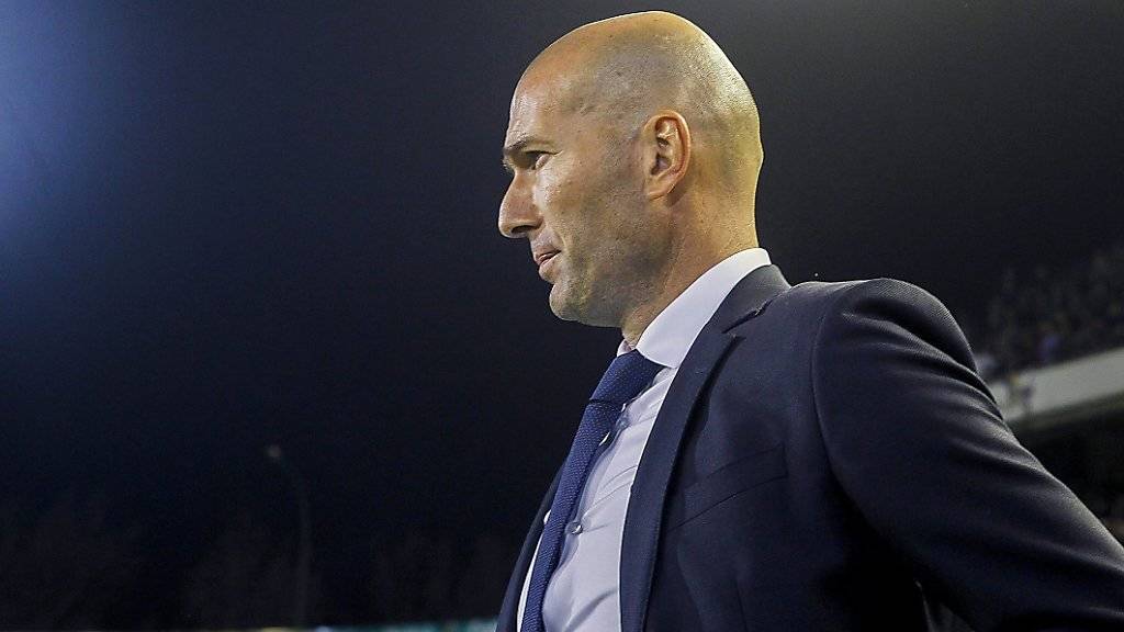 Kein erfreulicher Abend für Zinédine Zidane