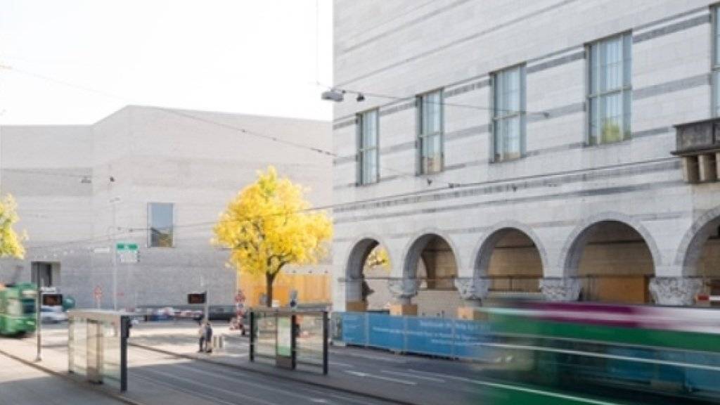 Das erweiterte Kunstmuseum Basel, Stand Ende September 2015 (z.V.g.)