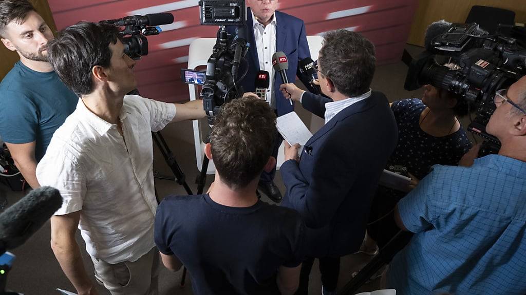 «Solche Bilder möchte man nicht sehen»: SBB-Chef Vincent Ducrot am Mittwoch zum Unfall im Gotthard-Basistunne.