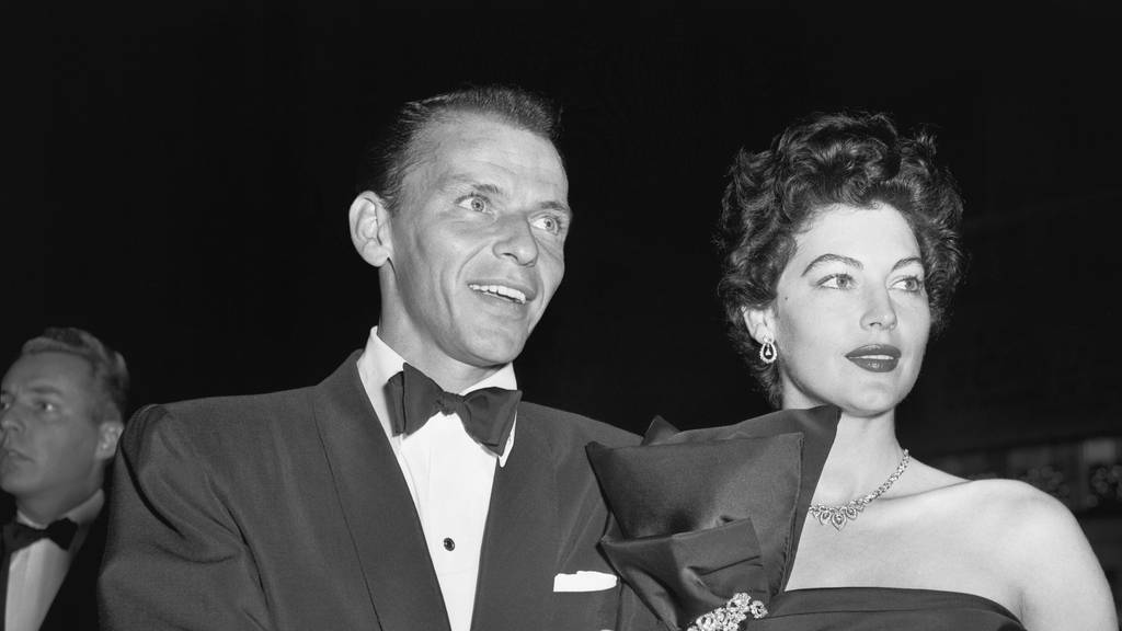 Der erste öffentliche Auftritt nach Sinatras Scheidung von Nancy: Frank Sinatra und Ava Gardner.