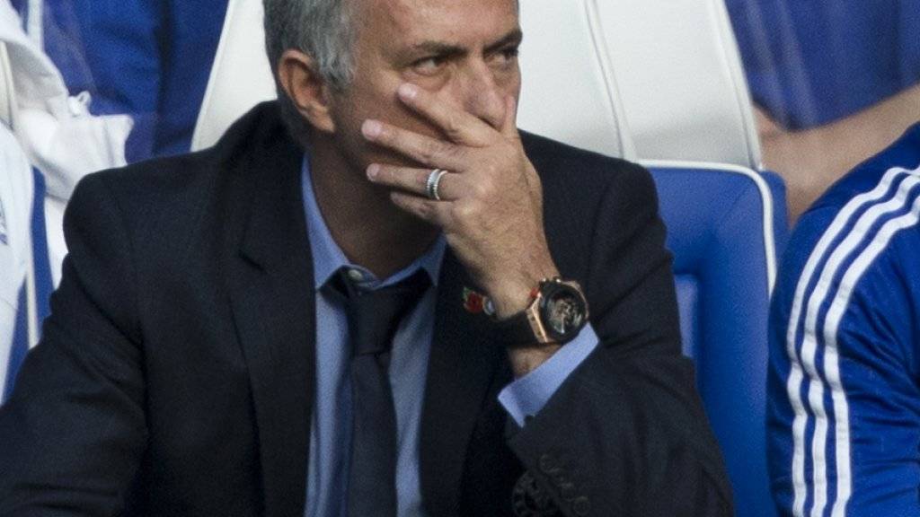 Nach dem 1:3 gegen Liverpool angezählt: Chelsea-Trainer José Mourinho