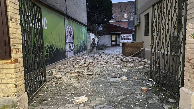 Ein Kind tot – Erdbeben der Stärke 6,4 erschüttert Kroatien 