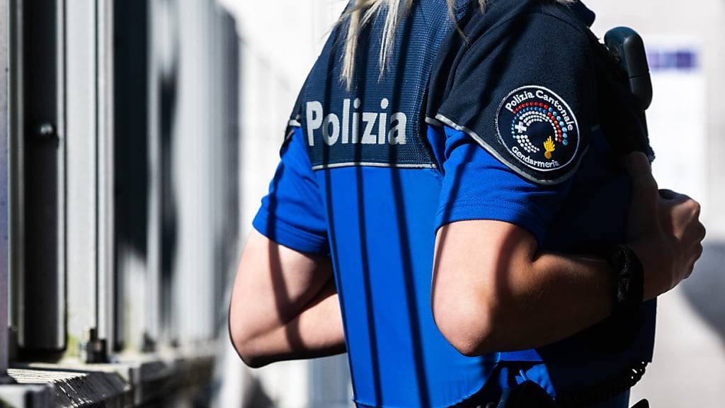 Die Polizei nahm in Bellinzona einen Berufsschüler nach der mutmasslichen Bedrohung einer Lehrkraft fest. (Symbolbild)