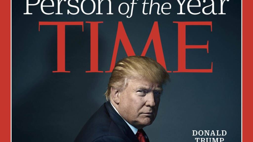 Das Time Magazine wählte Donald Trump 2016 zur «Persönlichkeit des Jahres». (Archivbild)