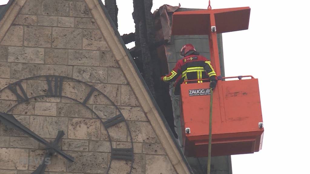 Kirche Herzogenbuchsee: Brand endgültig gelöscht