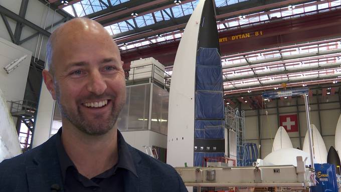 20 Meter hohes Raketenteil aus Emmen fliegt ins Weltall