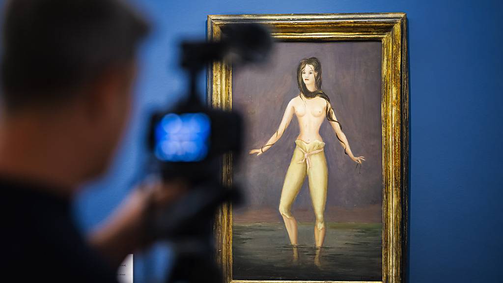 Ein Ölgemälde der italienischen Surrealistin Leonor Finion (1907-1996) ist eines der Werke, die das Kunstmuseum Wallis nach dem Tod einer Mäzenin erhalten hat.