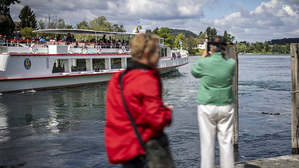 Die Schiffe der Schifffahrtsgesellschaft Untersee und Rhein (URh) verkehren ab 1. Mai vorerst nur von Schaffhausen bis Diessenhofen. (Symbolbild)