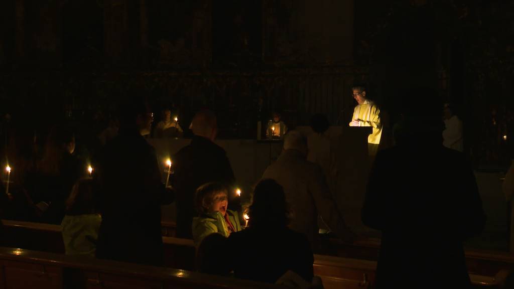 Besinnlich: Osterfeier in St.Galler Kathedrale
