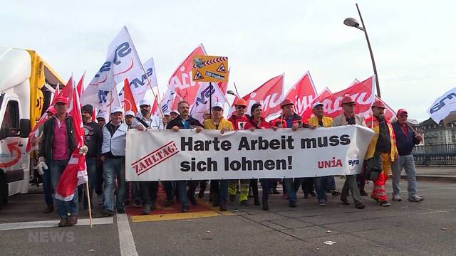 Baubranche wehrt sich gegen tiefe Löhne