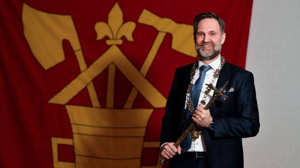 Fritschivater Daniel Zimmermann ist auch Tambourmajor
