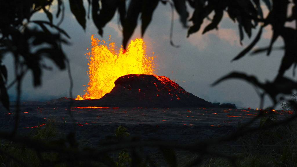 Vulkan Kilauea auf Hawaii bricht wieder aus.(Archivbild)