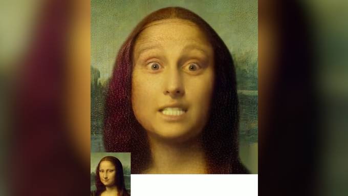 Mona Lisa rappt dank neuem KI-Tool