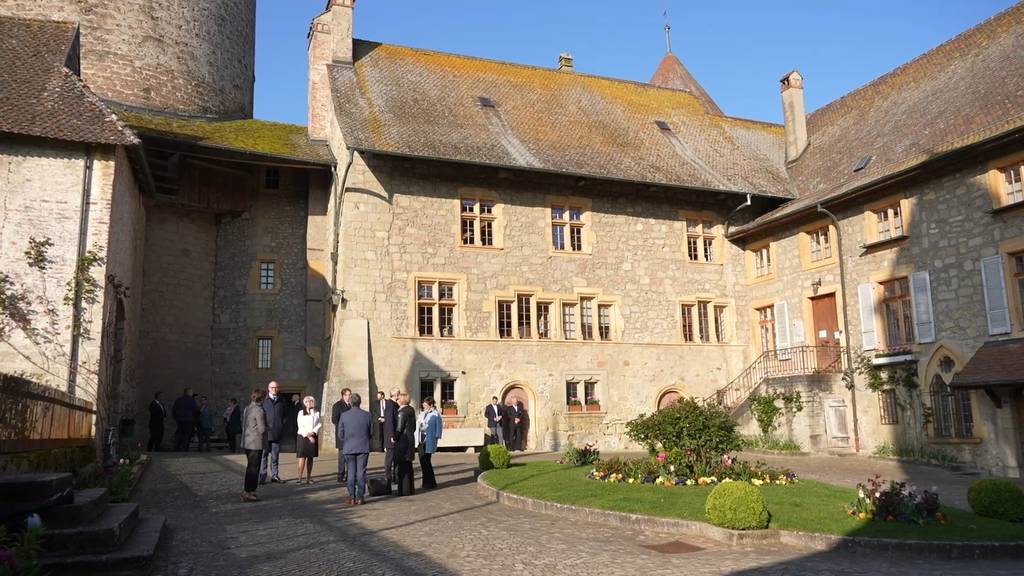 Bundesrat trifft sich «extra muros» in Estavayer-le-Lac