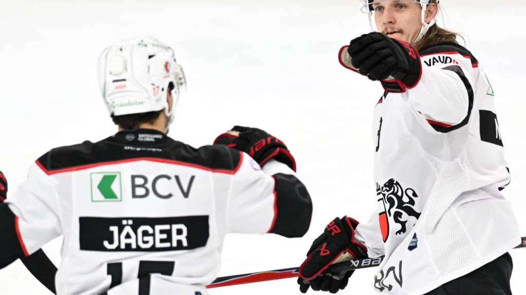 Sami Niku ist mit drei Skorerpunkten prägend für die siegreichen Lausanner