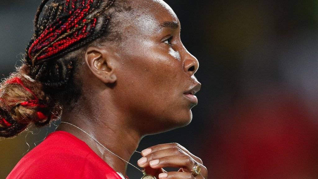 Böse Überraschung: Venus Williams verlor nach dem Einzel auch ihr Olympia-Doppel mit Schwester Serena
