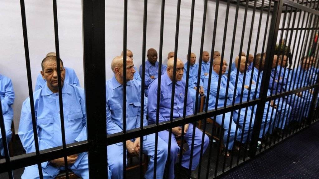 Der Prozess gegen die ehemaligen Mitglieder des Gaddafi-Regimes fand von März 2014 bis Ende Juli 2015 statt. (Archiv)