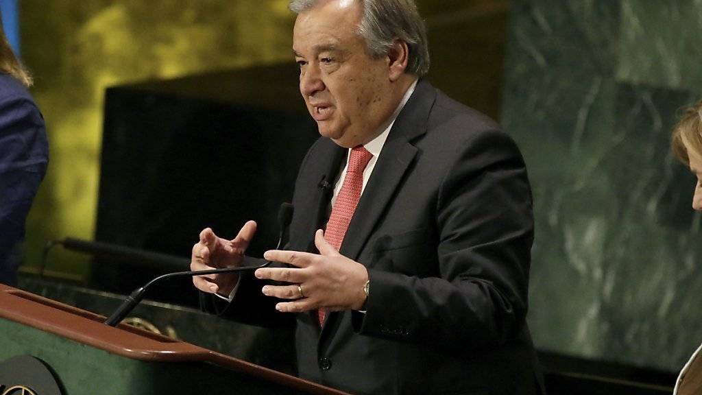 Seine Chancen stehen gut: António Guterres ist Favorit auf die Nachfolge im Amt von UNO-Generalsekretär Ban Ki Moon. (Archivbild)