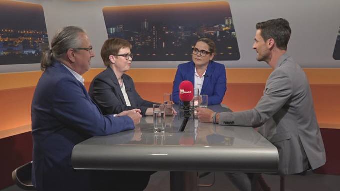Erstes TV-Duell um Nachfolge von Regierungsrat Alex Hürzeler