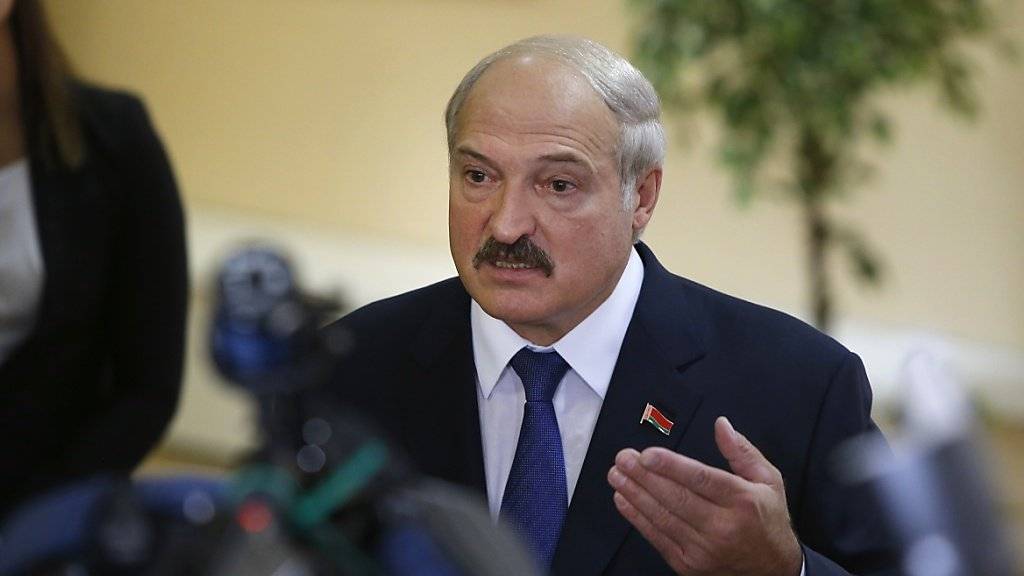 Nach der hoben auch die USA einen Teil der Sanktionen gegen sein Land auf: Weissrusslands Präsident Alexander Lukaschenko. (Archivbild)