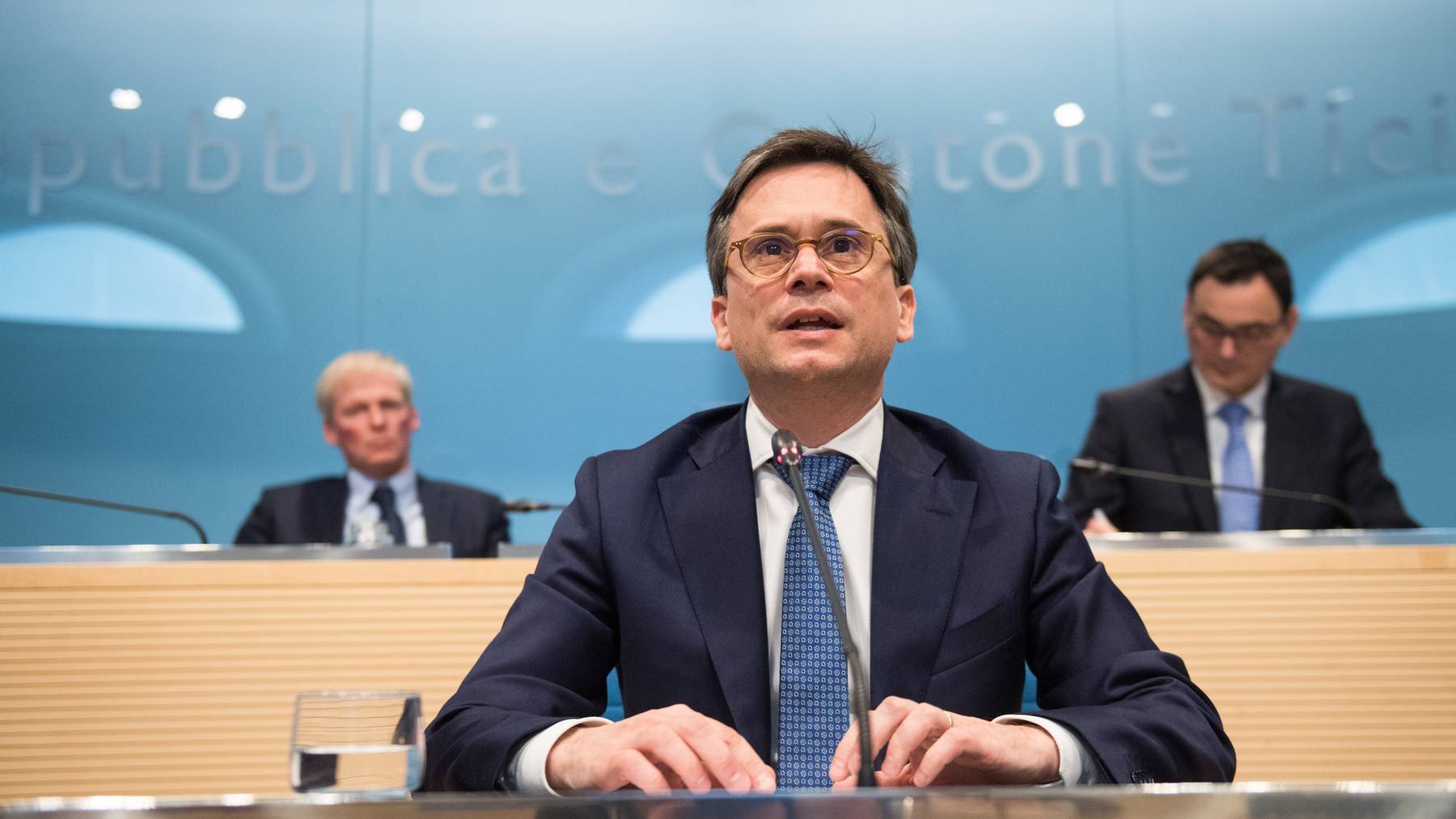 Der Tessiner Staatsrat Christian Vitta zeigt sich zuversichtlich, dass man eine Einigung mit Bern findet.