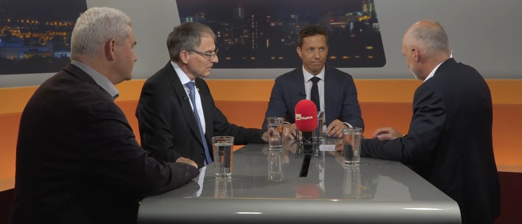 Christian Imark, Felix Wettstein und Dieter Künzli duellieren sich im Polit-Talk
