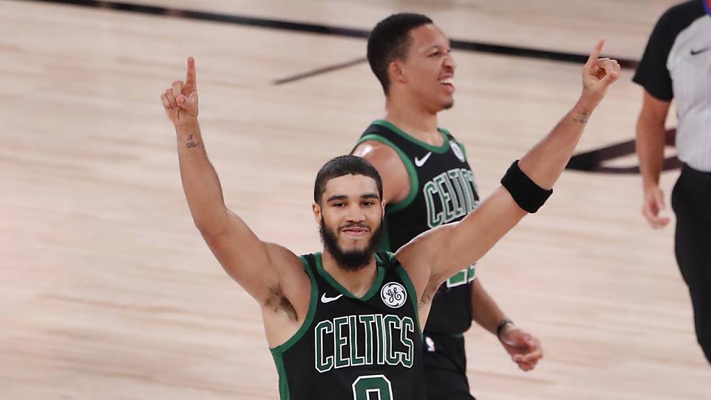 Jayson Tatum bring die Boston Celtics dank einer starken Leistung in die Halbfinals der NBA-Playoffs
