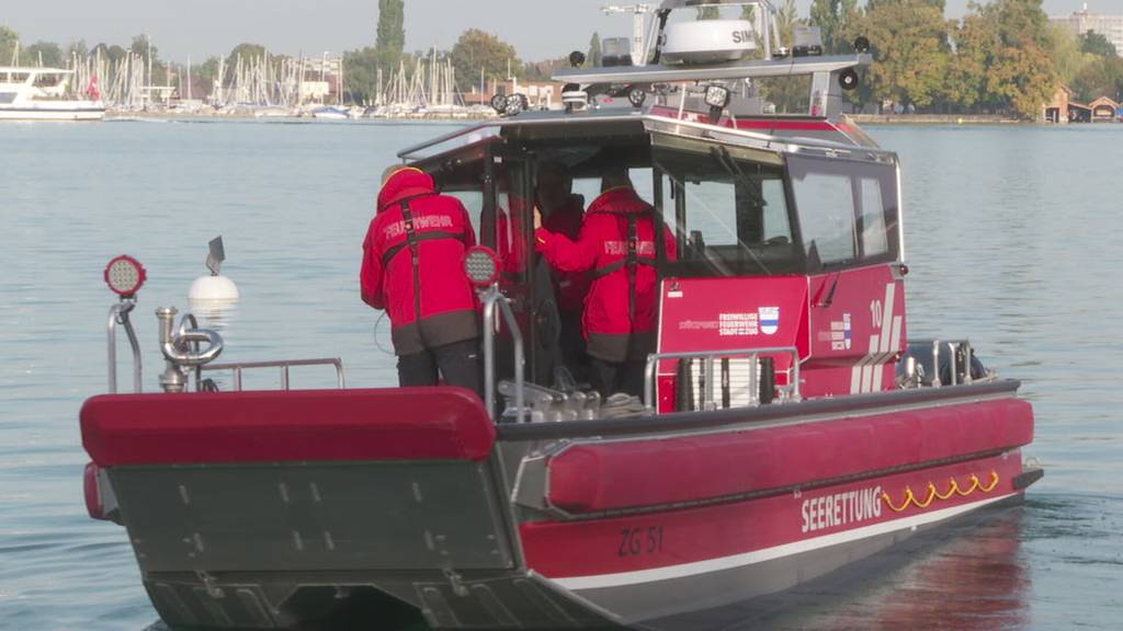 Neues Seerettungsboot auf dem Zugersee