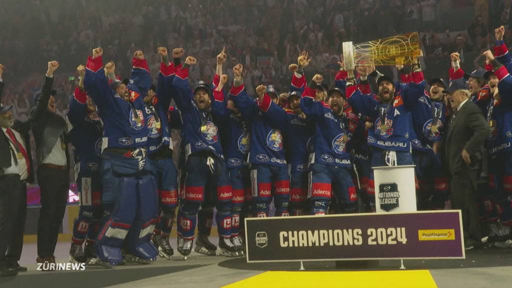 Bier, Zigarre und Meisterkübel: So ausgelassen feiern die ZSC- Spieler den Meistertitel