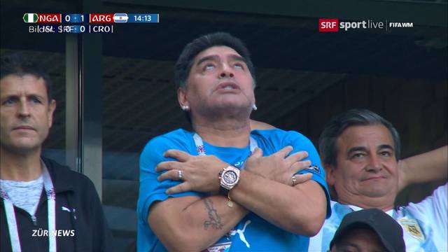 Maradonas Fussballkrimi an der WM